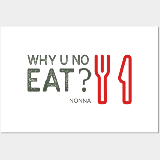 Why U No Eat? Posters and Art